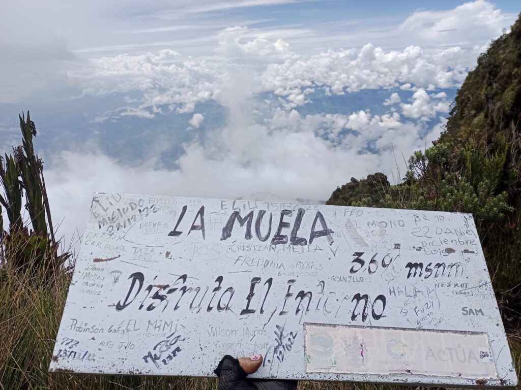 La muela en el Cerro San Nicola